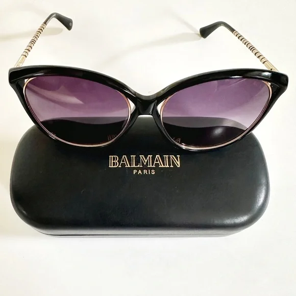 Balmain | Accessories | Balmain Womens Sunglasses Black Gold  display picture 3
